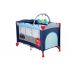 BabyGo - Patut pliant Sleepwell Car, Culoare: Albastru, Dimensiuni: 120x60,poza 2
