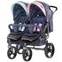 Carucior gemeni Chipolino Twix boy girl, Culoare: Multicolor  - ExclusivMAG.ro