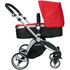 Carucior 2 in 1 Kidscare Veneto rosu, Culoare: Rosu,poza 2