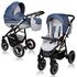 Carucior Vessanti Crooner Prestige 2 In 1 Blue, Culoare: Albastru