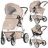 Carucior 3 in 1 Chipolino Fama caramel, Culoare: Crem  - ExclusivMAG.ro Carucior 3 in 1 Chipolino Fama caramel, Culoare: Crem