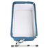 Patut co-sleeper 2 in 1 Together Turquoise Blue BabyGo, Culoare: Albastru, Dimensiuni: 95x65,poza 5