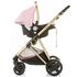 Carucior 3 in 1 Chipolino Sensi pink mist,poza 11  - ExclusivMAG.ro Carucior 3 in 1 Chipolino Sensi pink mist,poza 11