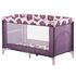Patut pliabil Chipolino Capri Flowers, Culoare: Mov  - ExclusivMAG.ro