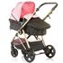 Carucior 3 in 1 Chipolino Sensi pink mist,poza 2  - ExclusivMAG.ro Carucior 3 in 1 Chipolino Sensi pink mist,poza 2