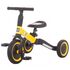 Tricicleta si bicicleta Chipolino Smarty 2 in 1 yellow, Culoare: Galben  - ExclusivMAG.ro