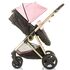 Carucior 3 in 1 Chipolino Sensi pink mist,poza 5  - ExclusivMAG.ro Carucior 3 in 1 Chipolino Sensi pink mist,poza 5