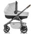 Carucior Chipolino Aura 3 in 1 smoked pearl linen melange - poza 9 - ExclusivMAG.ro