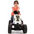 Tractor cu pedale si remorca Smoby Farmer XL alb negru - poza 7 - ExclusivMAG.ro
