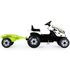 Tractor cu pedale si remorca Smoby Farmer XL alb negru - poza 3 - ExclusivMAG.ro