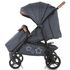 Carucior gemeni Chipolino Passo Doble granite grey - poza 5 - ExclusivMAG.ro