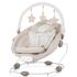 Leagan electric si balansoar Chipolino Paradise beige ribbon, Culoare: Crem,poza 2