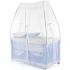 Patut pliabil Chipolino Sahara sky blue, Culoare: Blue,poza 2