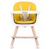 Scaun de masa Chipolino Woody yellow, Culoare: Galben,poza 7