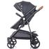 Carucior gemeni Chipolino Duo Smart graphite linen, Culoare: Gri/Negru - poza 14 - ExclusivMAG.ro