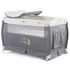 Patut pliabil Chipolino Bella ash, Culoare: Gri, Dimensiuni: 120x60,poza 3