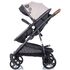 Carucior gemeni Chipolino Duo Smart beige graphite linen, Culoare: Roz - poza 14 - ExclusivMAG.ro