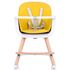 Scaun de masa Chipolino Woody yellow, Culoare: Galben,poza 8