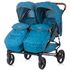 Carucior gemeni Chipolino Passo Doble ocean, Culoare: Albastru - poza 2 - ExclusivMAG.ro