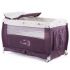 Patut pliabil Chipolino Bella amethyst, Culoare: Visiniu, Dimensiuni: 120x60,poza 3