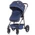 Carucior 3 in 1 Chipolino Noah blue denim, Culoare: Albastru,poza 7