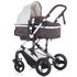 Carucior 2 in 1 Chipolino Terra graphite linen,poza 9