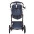 Carucior 3 in 1 Chipolino Terra blue linen,poza 9