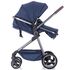 Carucior 3 in 1 Chipolino Noah blue denim, Culoare: Albastru,poza 4