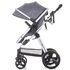 Carucior 3 in 1 Chipolino Havana graphite, Culoare: Gri,poza 10