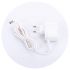 Leagan electric Chipolino Felicity Snail, Culoare: Alb/Gri,poza 3
