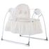 Patut si leagan electric Chipolino Rock-a-bye ivory, Culoare: Crem