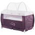 Patut pliabil Chipolino Bella amethyst, Culoare: Visiniu, Dimensiuni: 120x60