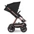 Carucior 2 in 1 Viper 4 Rose Gold Diamond Edition Abc Design 2020, Culoare: Negru,poza 5