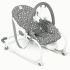 Balansoar cu vibratii Jane Evolution Star, Culoare: Alb/Gri