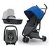 Carucior Quinny Zapp Flex Blue On Graphite, Culoare: Albastru  - ExclusivMAG.ro