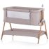 Patut Co-Sleeper Chipolino Sweet Dreams mocca wood, Culoare: Crem,poza 5