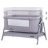 Patut Co-Sleeper Chipolino Sweet Dreams grey, Culoare: Gri,poza 4