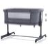 Patut Co-Sleeper si Tarc Chipolino Mommy'n Me Graphite, Culoare: Gri - poza 4 - ExclusivMAG.ro