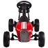 Kart cu pedale Retro rosu Kidscare - poza 2 - ExclusivMAG.ro