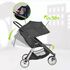 Carucior Baby Jogger City Mini 2 Jet, Culoare: Negru - poza 2 - ExclusivMAG.ro