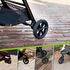 Carucior Baby Jogger City Mini GT2 Mystic, Culoare: Turcoaz - poza 6 - ExclusivMAG.ro
