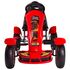 Kart cu pedale Kidscare F618 Air rosu - poza 2 - ExclusivMAG.ro