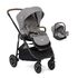 Carucior Joie Versatrax + Scoica auto I-SNUG Gray Flannel, nastere - 75cm  - ExclusivMAG.ro