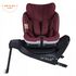 Scaun auto BeSafe iZi Twist i-Size Burgundy Mélange, Culoare: Visiniu, Grupa: 61-105cm (4luni - 4ani),poza 2