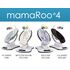 Fotoliu Balansoar Bebelusi 4MOMS MamaRoo 4.0 Plush Silver, Culoare: Gri deschis,poza 6