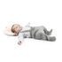 Perna Babymoov Lovenest Original din bumbac organic impotriva plagiocefaliei Natural Care, Culoare: Crem - poza 8 - ExclusivMAG.ro