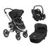 Carucior 3 in 1 Nova Maxi Cosi Essential Black, Culoare: Gri/Negru  - ExclusivMAG.ro