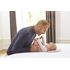 Perna Babymoov Lovenest Original din bumbac organic impotriva plagiocefaliei Natural Care, Culoare: Crem - poza 3 - ExclusivMAG.ro