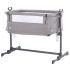 Patut Co-Sleeper Chipolino Close To Me graphite stars, Culoare: Gri deschis,poza 2
