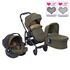 Carucior Graco Evo 3 in 1 Khaki, Culoare: Verde  - ExclusivMAG.ro